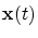 ${\mbox{\bf x}}(t)$
