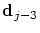 ${\mbox{\bf d}}_{j-3}$